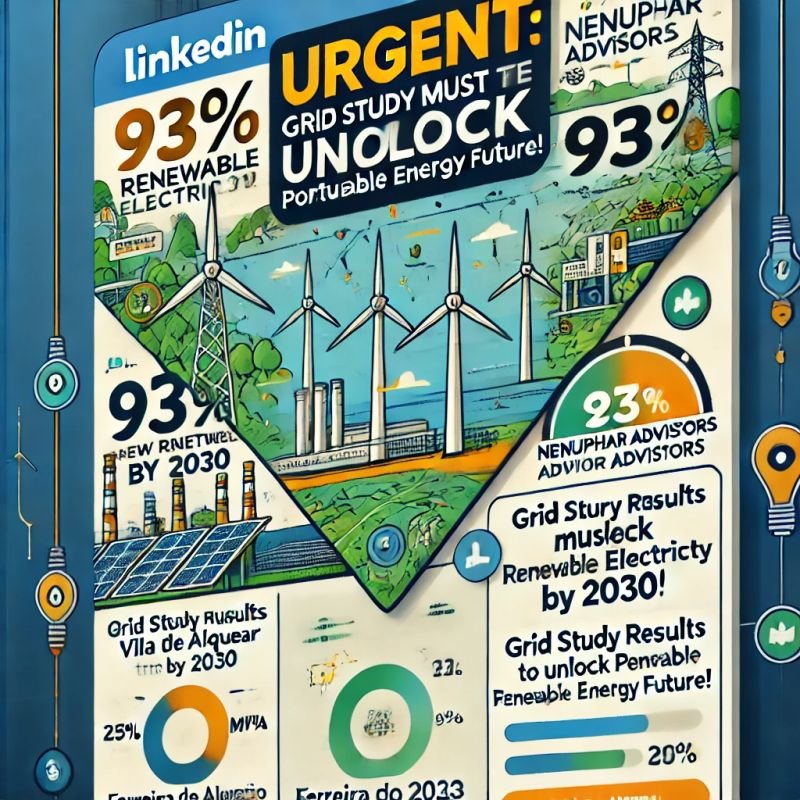 📢 Urgent: Grid Study Results Must Be Released to Unlock Portugal’s Renewable Energy Future! ⚡