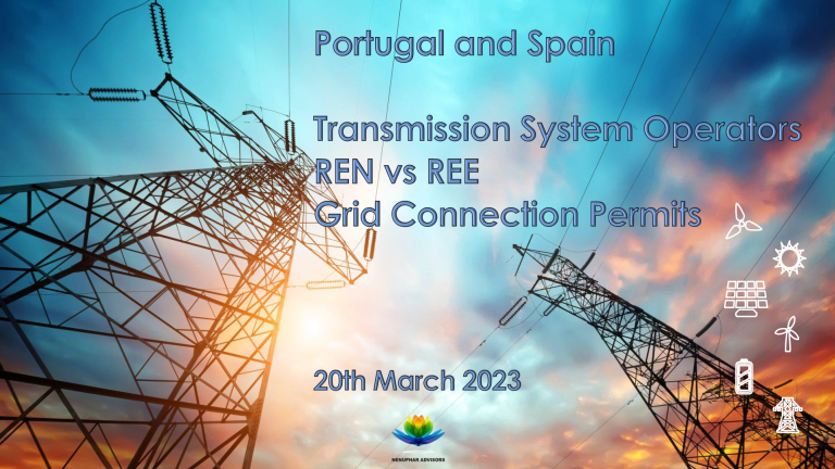 REE vs REN TSOs Grid Connection Permits – Portugal should study all of the Direct Agreements – Termos de Referência asap and implement the same process Termos de Referência for Wind Energy