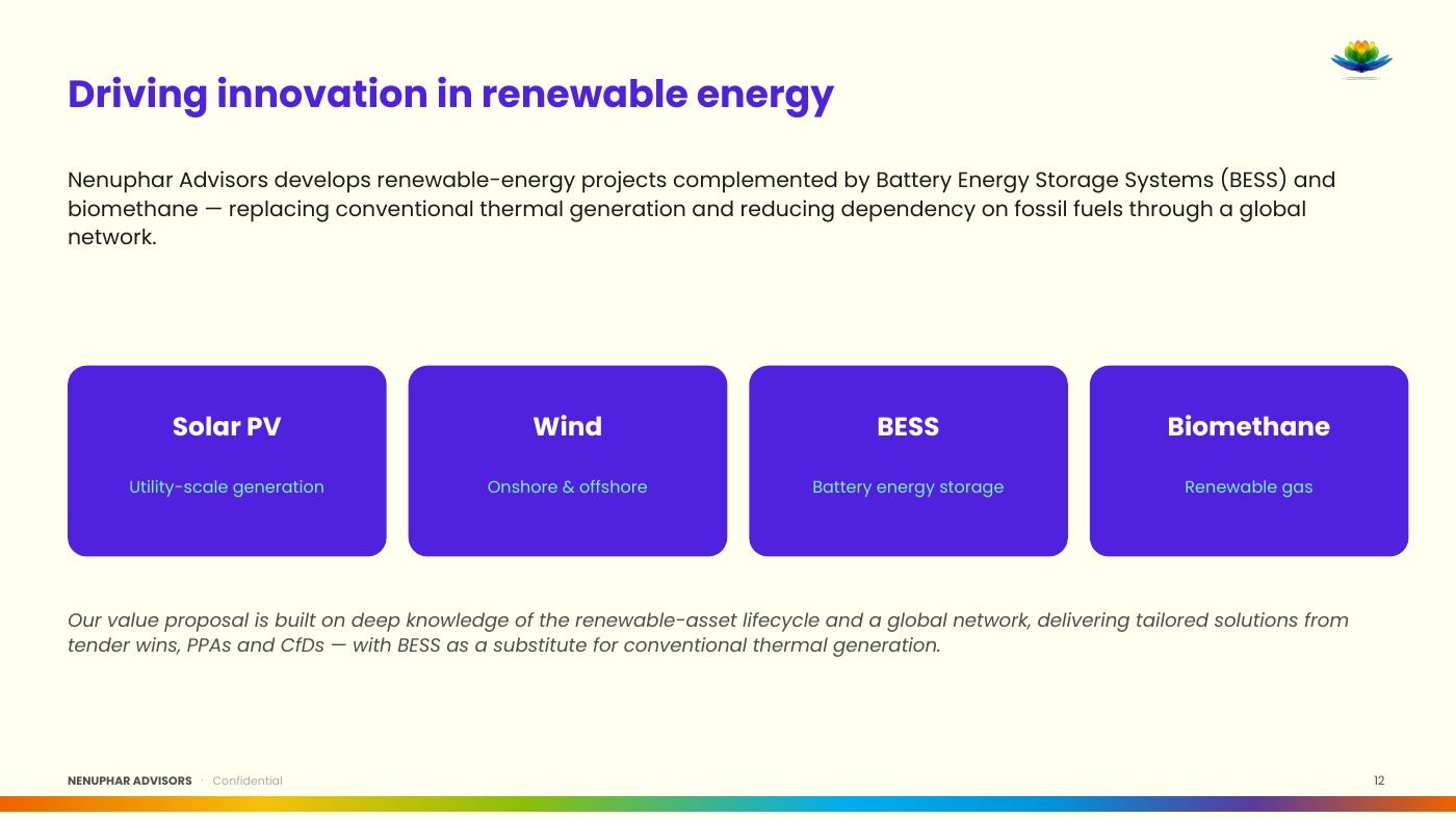Nenuphar Advisors Group Presentation - slide 12 of 29